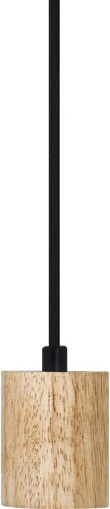 Osram - Cablu de alimentare PENDULUM CYLINDER 1xE27/15W/230V din lemn