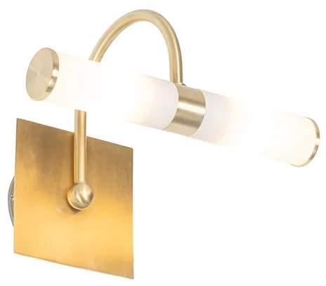 Aplică clasică de baie aurie IP44 cu 2 lumini - Bath Arc
