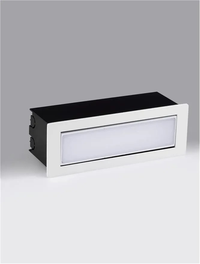 Spot LED incastrabil iluminat exterior ambiental IP54 ECHO alb