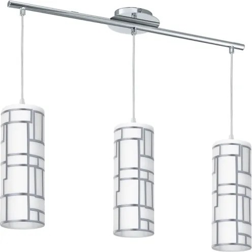 Abajur de rezervă din sticlă BAYMAN alb/crom Eglo