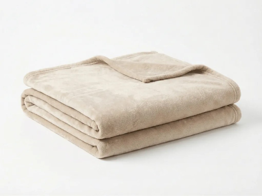 Patura de microplus SOFT, bej Dimensiune: 160 x 200 cm