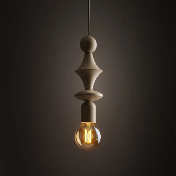 Lustră pe cablu TOWER 1xE27/15W/230V bej