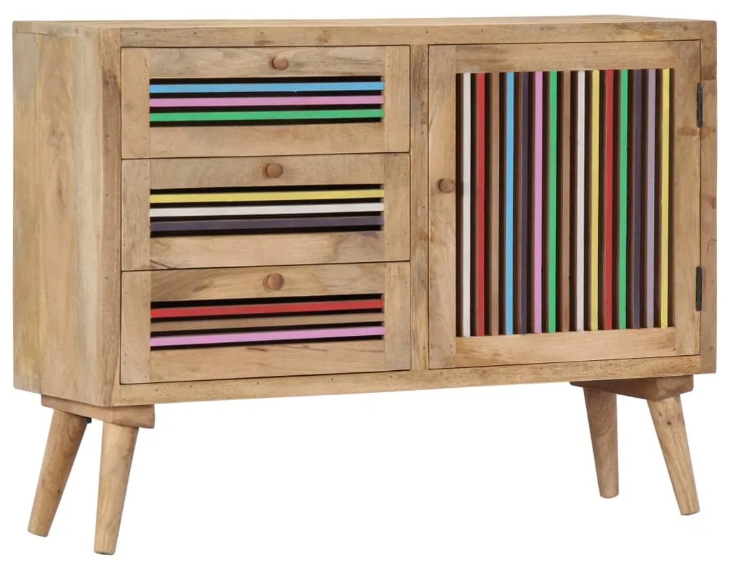249866 vidaXL Servantă, 100x30x75 cm, lemn masiv de mango