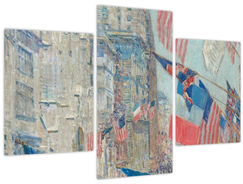 Tablou - Childe Hassam, Allies day, reproducere (90x60 cm)