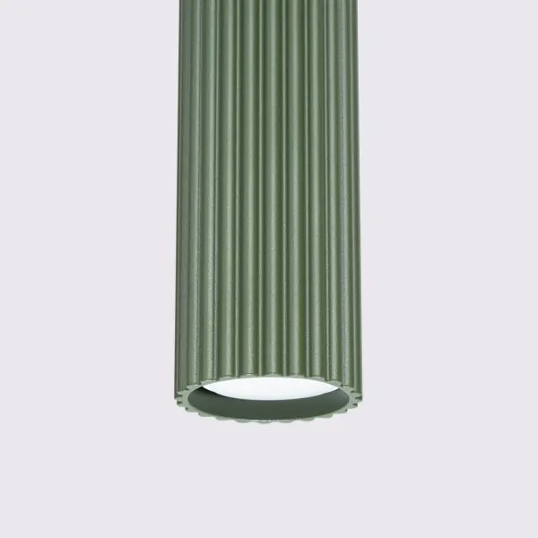 Brilagi - Pendul LED CRESTO cu cablu 1xGU10/10W/230V, verde