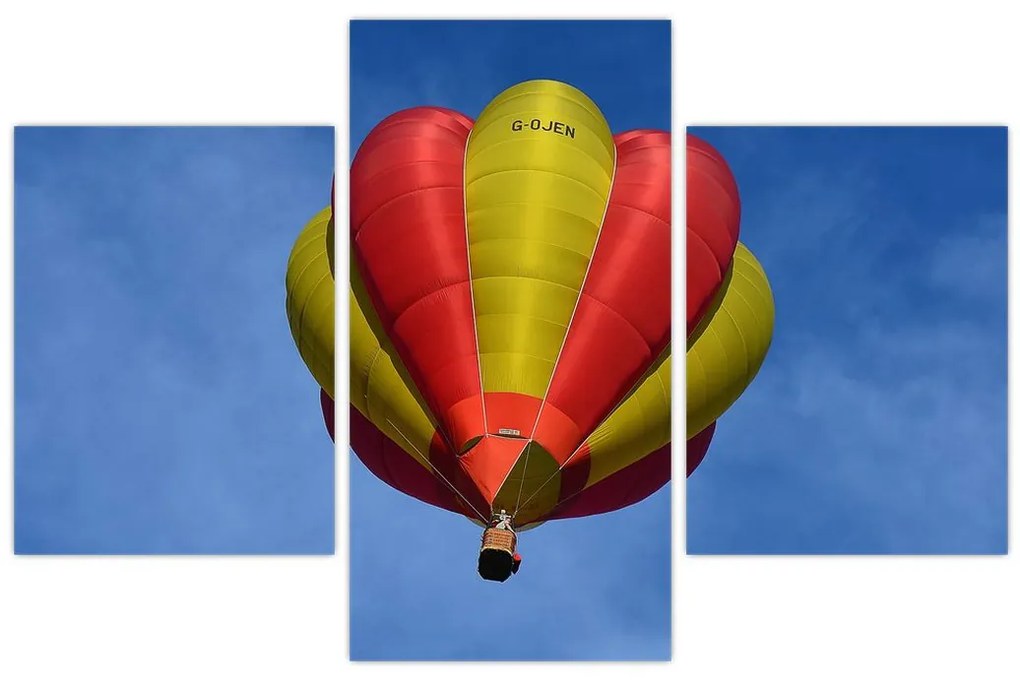 Tablou cu balon zburând (90x60 cm)