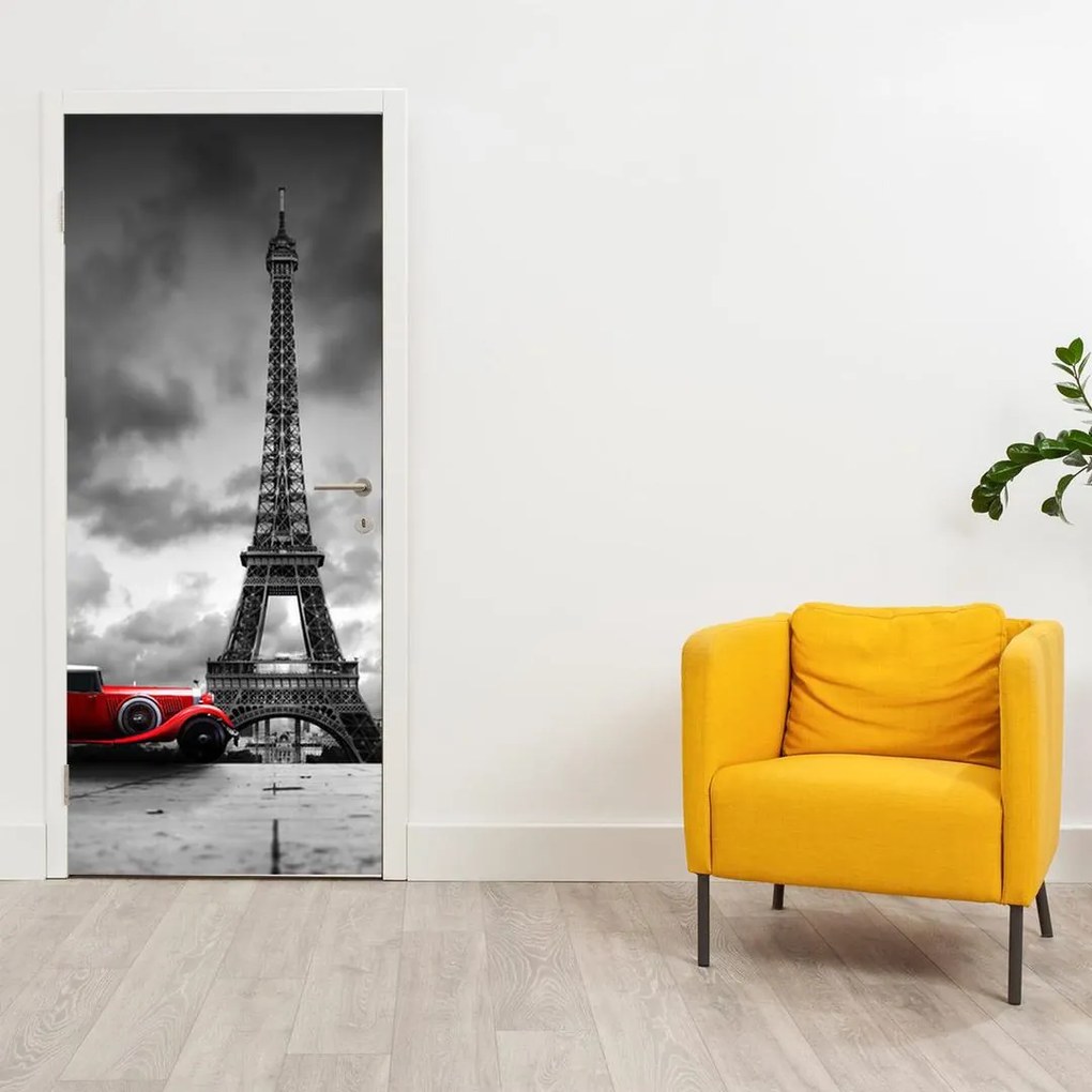 Fototapeta pentru ușă - turnul Eiffel (95x205cm)