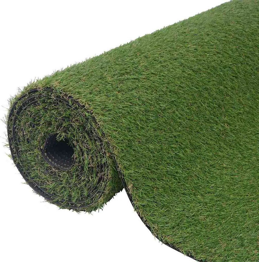 vidaXL Gazon artificial, verde, 1x5 m/20 mm