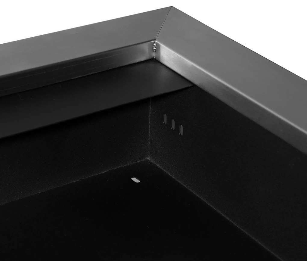 HOMCOM Semineu pe Bioetanol incalzitor Realizat din Inox cu 2 Arzătoare, aparat de incalzire ecologic 110x54x14cm  Aosom |Romania