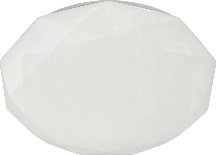 Plafonieră LED dimabilă HEX LED/72W/230V 3000-6000K Ø 50 cm albă + telecomandă