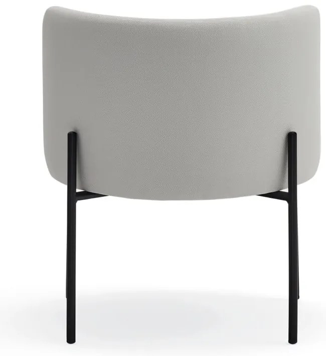 Fotoliu Teulat Mogi, gri deschis