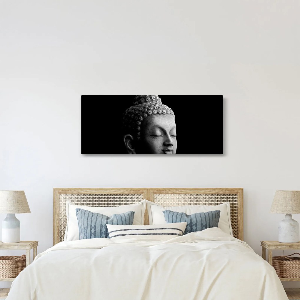 Tablou - Buddha, portret (120x50 cm)