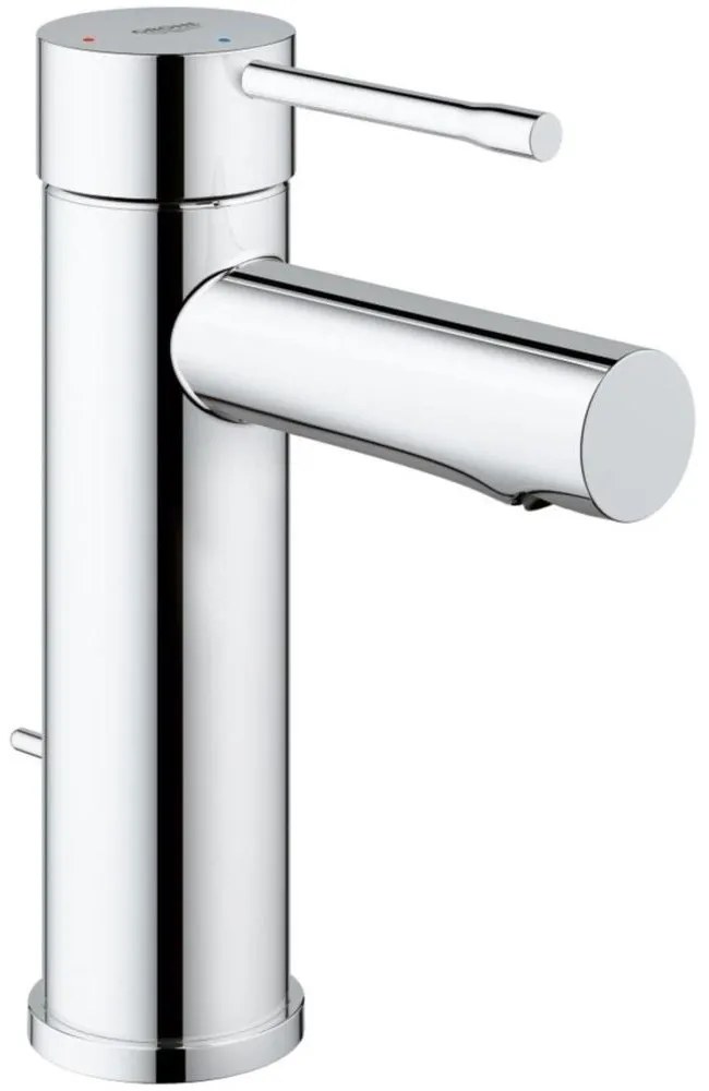 Baterie lavoar Grohe Essence, cu ventil pop-up, coldstart, marime S