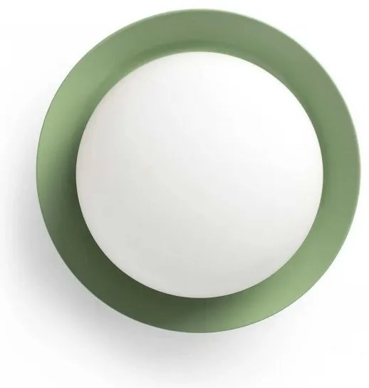 Mini Aplica LED de perete / tavan design modern IP44 MAY Green