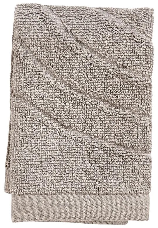 Prosop grej din bumbac din frotir 30x30 cm Time – Zone