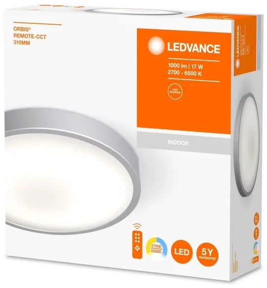 Plafonieră LED dimabilă ORBIS LED/17W/230V 2700-6500 Ledvance + telecomandă