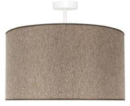 Lustră aplicată ROLLER ECO Duolla RECYCLING 1xE27/15W/230V d. 45 cm maro