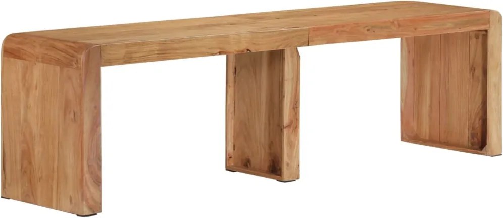 vidaXL Bancă, 160x38x45 cm, lemn masiv de acacia