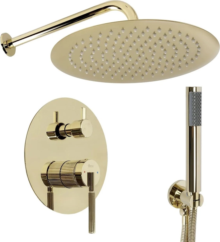 Set de dus incastrat Rea Argon Gold + BOX