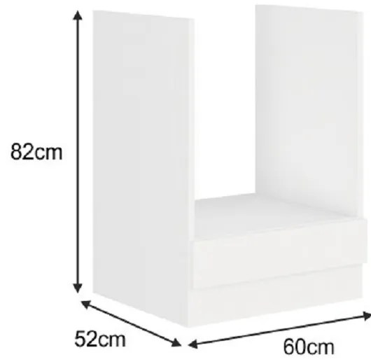Dulap pentru cuptor Strolis 60 DG BB (alb). 809516