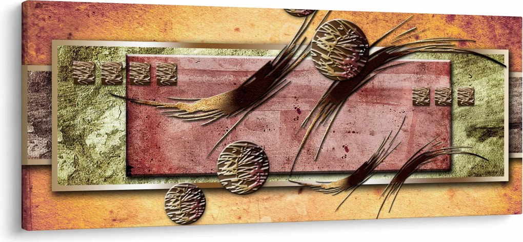 Tablou abstract (120x50 cm)
