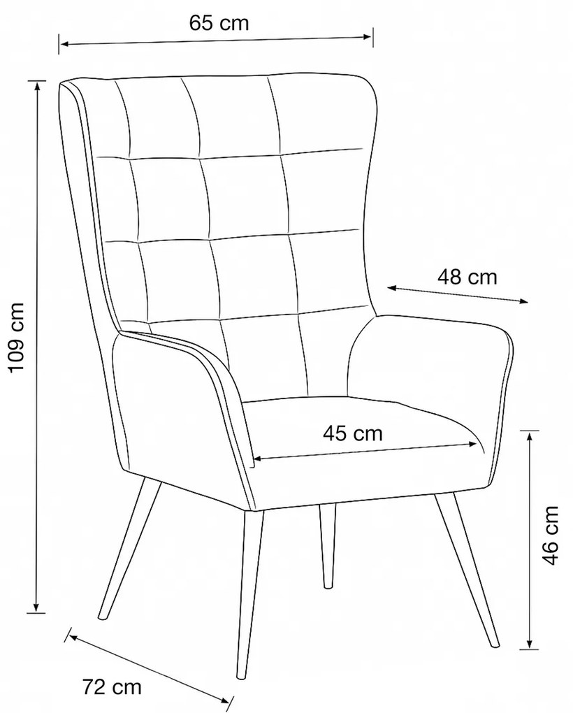 Fotoli relaxant 315 BGE2, bejz