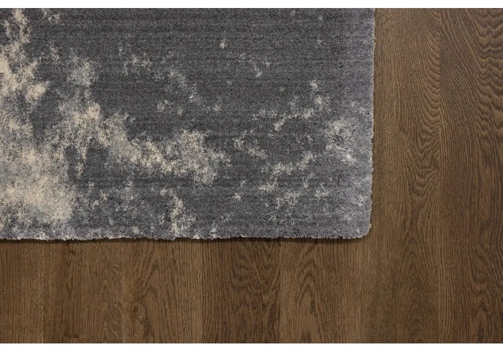Covor gri/bej din lână 200x300 cm Niagara graphite – Agnella
