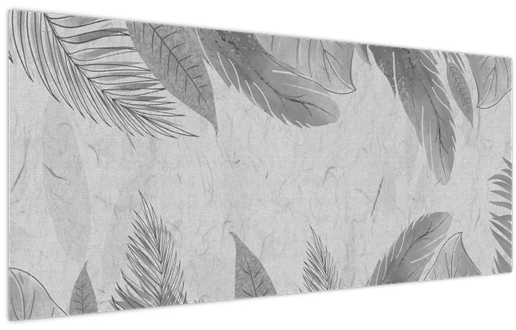 Tablou - Frunze (120x50 cm)