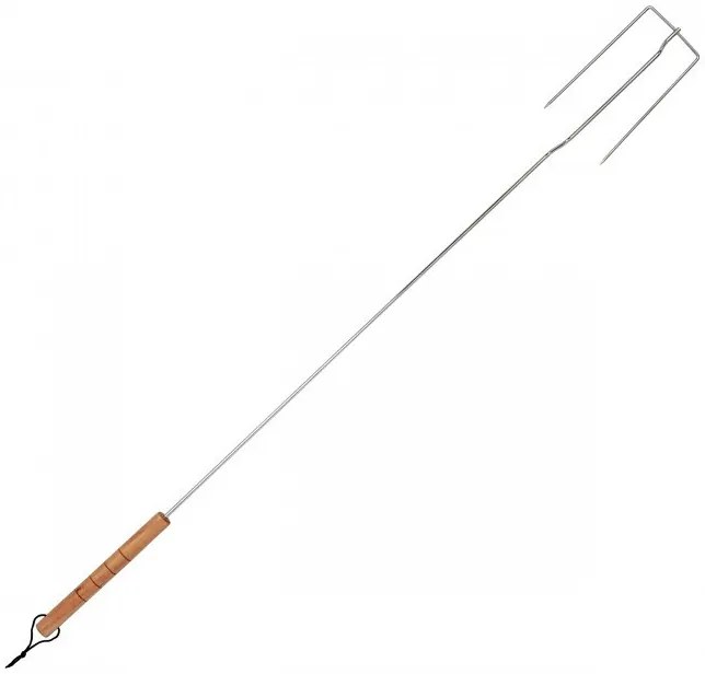 Kolbásznyárs fa fogantyúval 104 cm
