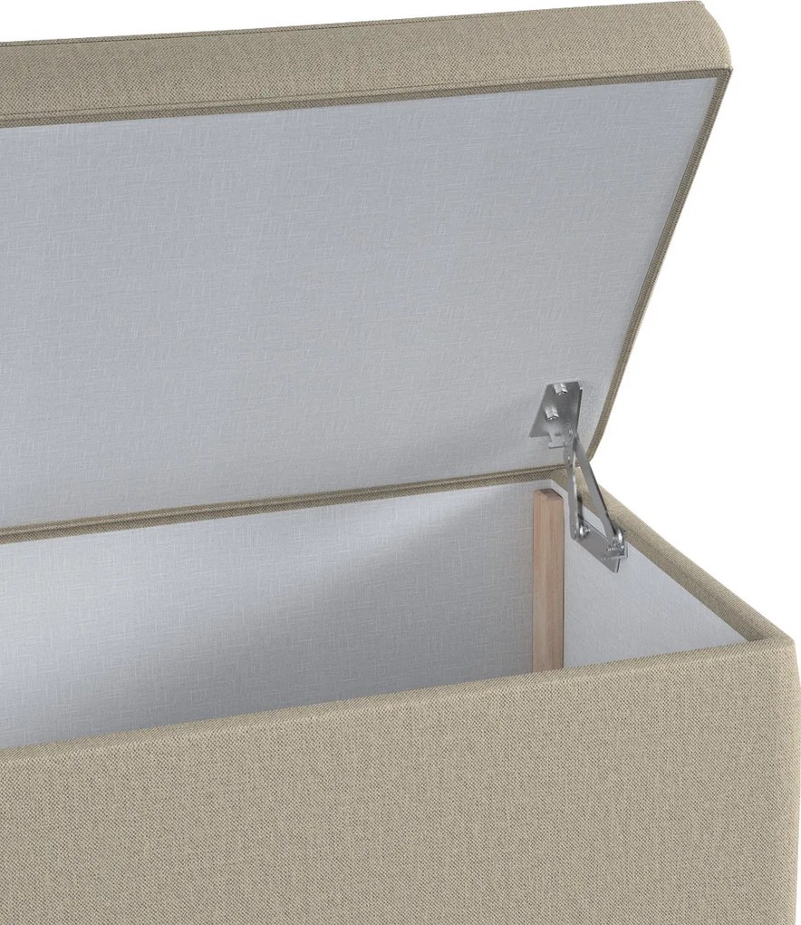 Taburet de depozitare tapițat