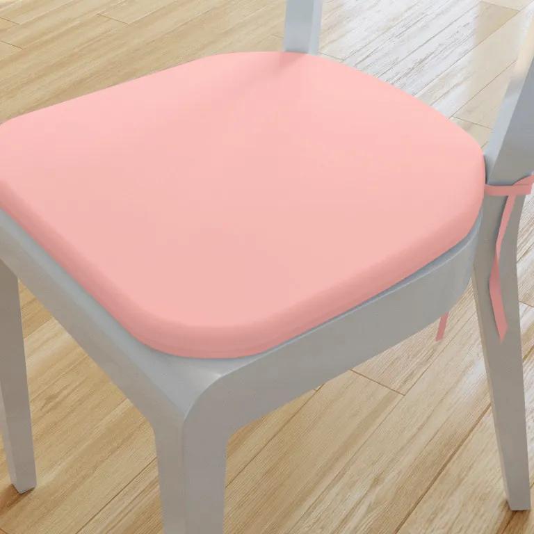 Goldea pernă pentru scaun din bumbac 39x37cm - roz pastel 39 x 37 cm