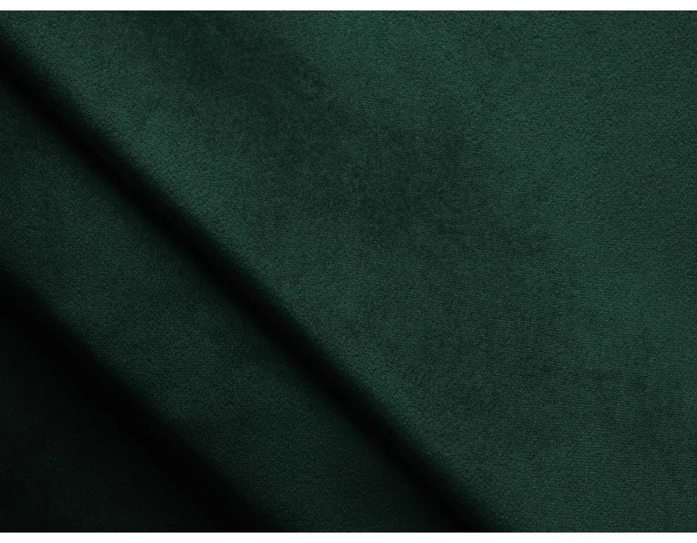 Pat boxspring verde închis cu spațiu de depozitare 160x200 cm Mikana – Makamii