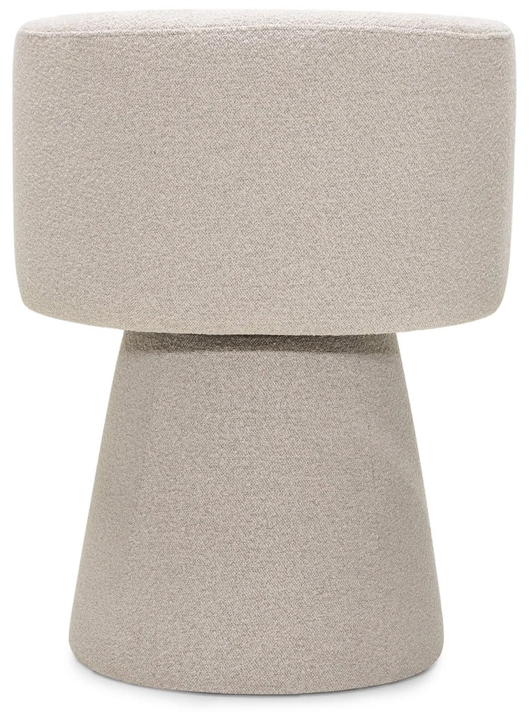 Fotoliu design rotativ YATO, crem