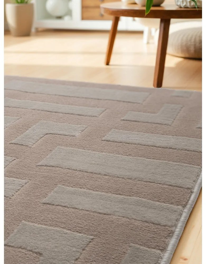 Covor tip traversă bej 80x240 cm Perles Onyx – Elle Decoration