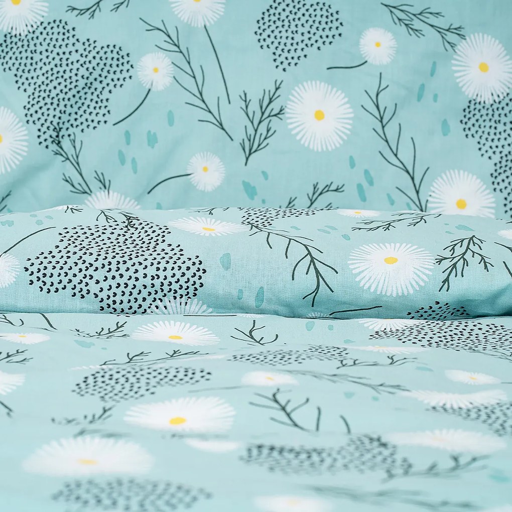 Lenjerie de pat din bumbac 4Home Chamomile , 140 x200 cm, 70 x 90 cm, 140 x 200 cm, 70 x 90 cm