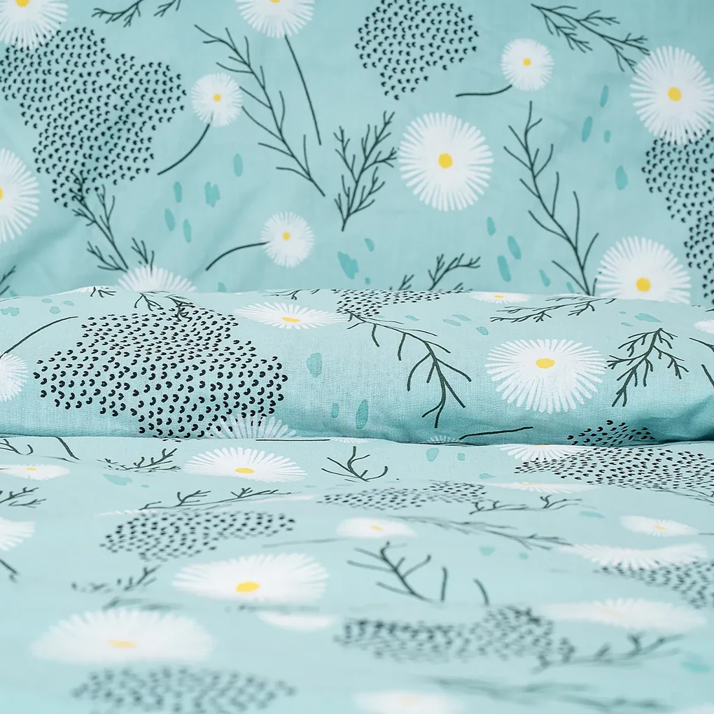 Lenjerie de pat din bumbac 4Home Chamomile , 140 x200 cm, 70 x 90 cm, 140 x 200 cm, 70 x 90 cm
