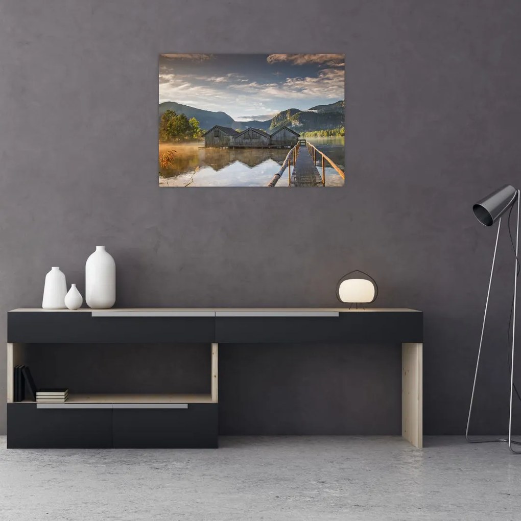 Tablou cu lac (70x50 cm)