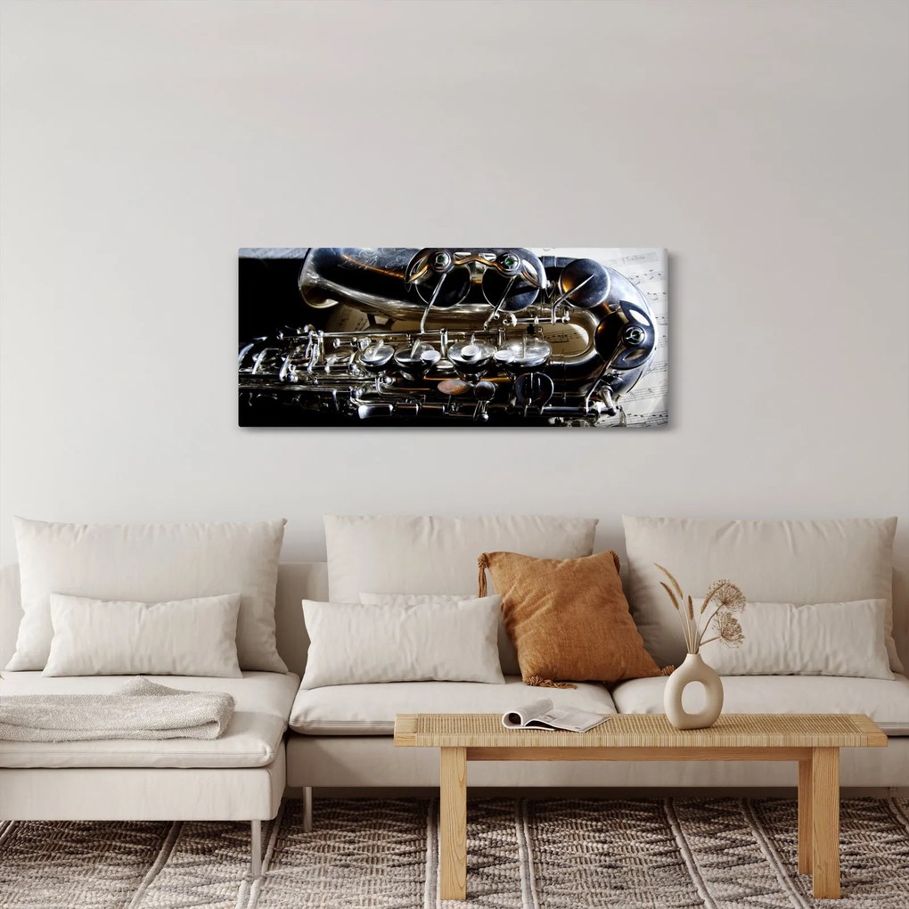 Tablou - Saxofon (120x50 cm)