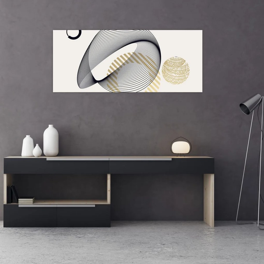 Tablou - Forme geometrice N⁰3 (120x50 cm)