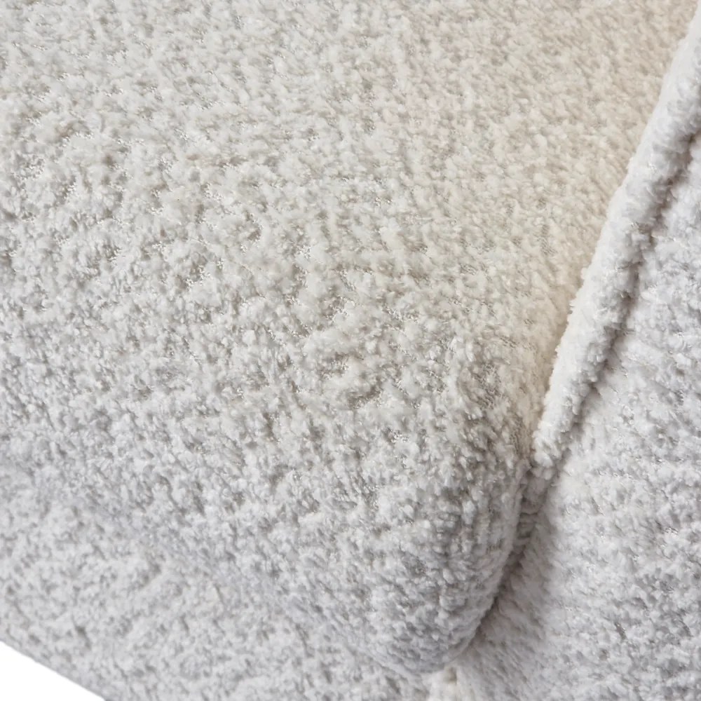 Fotoliu, textil crem Coral, CHARLOT
