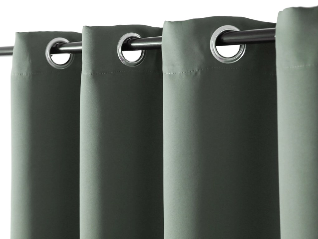 Draperie verde-gri OXFORD 140x250 cm Agatat: Rejansa