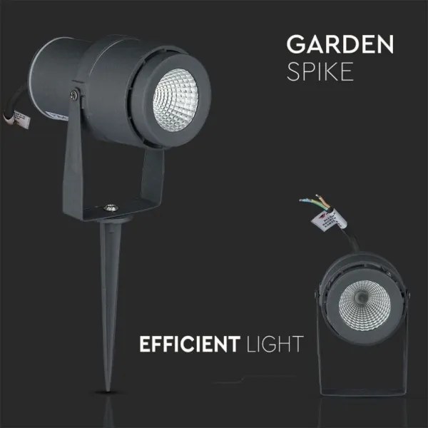 Lampă LED de exterior LED/12W/100-240V IP65 3000K gri