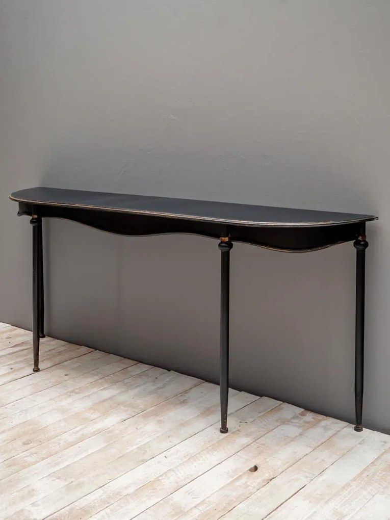 Consola din metal, cu aspect vintage, Orleans