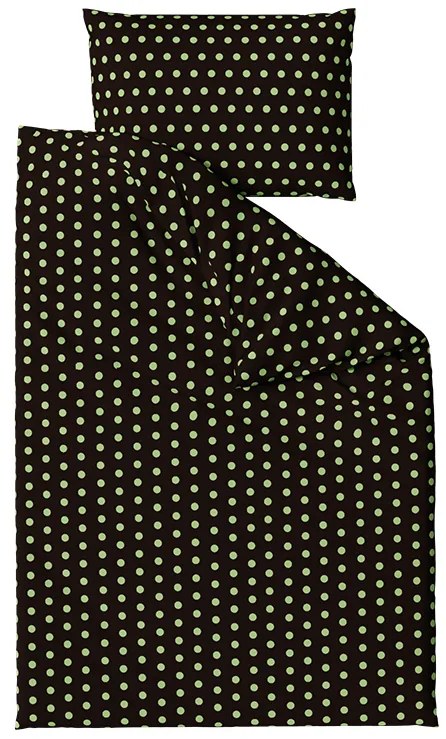 Lenjerie de pat din bumbac Culoare neagra, COLAM