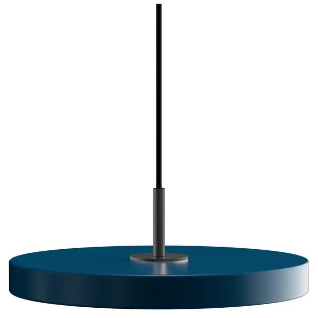 Lustră în culoarea petrolului LED cu abajur din metal ø 31 cm Asteria Mini – UMAGE