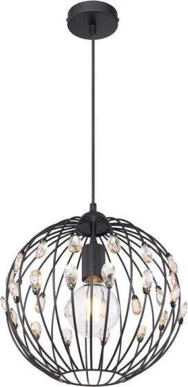 Globo 16029H - Pendul HANAKO suspendat pe cablu, 1 x E27, 60 W, 230 V, Ø 30 cm