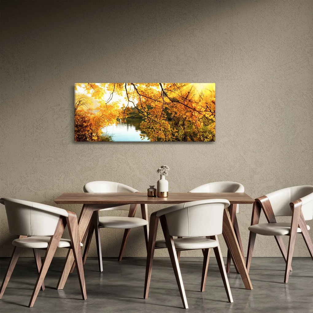 Tablou - Copac de toamnă (120x50 cm)