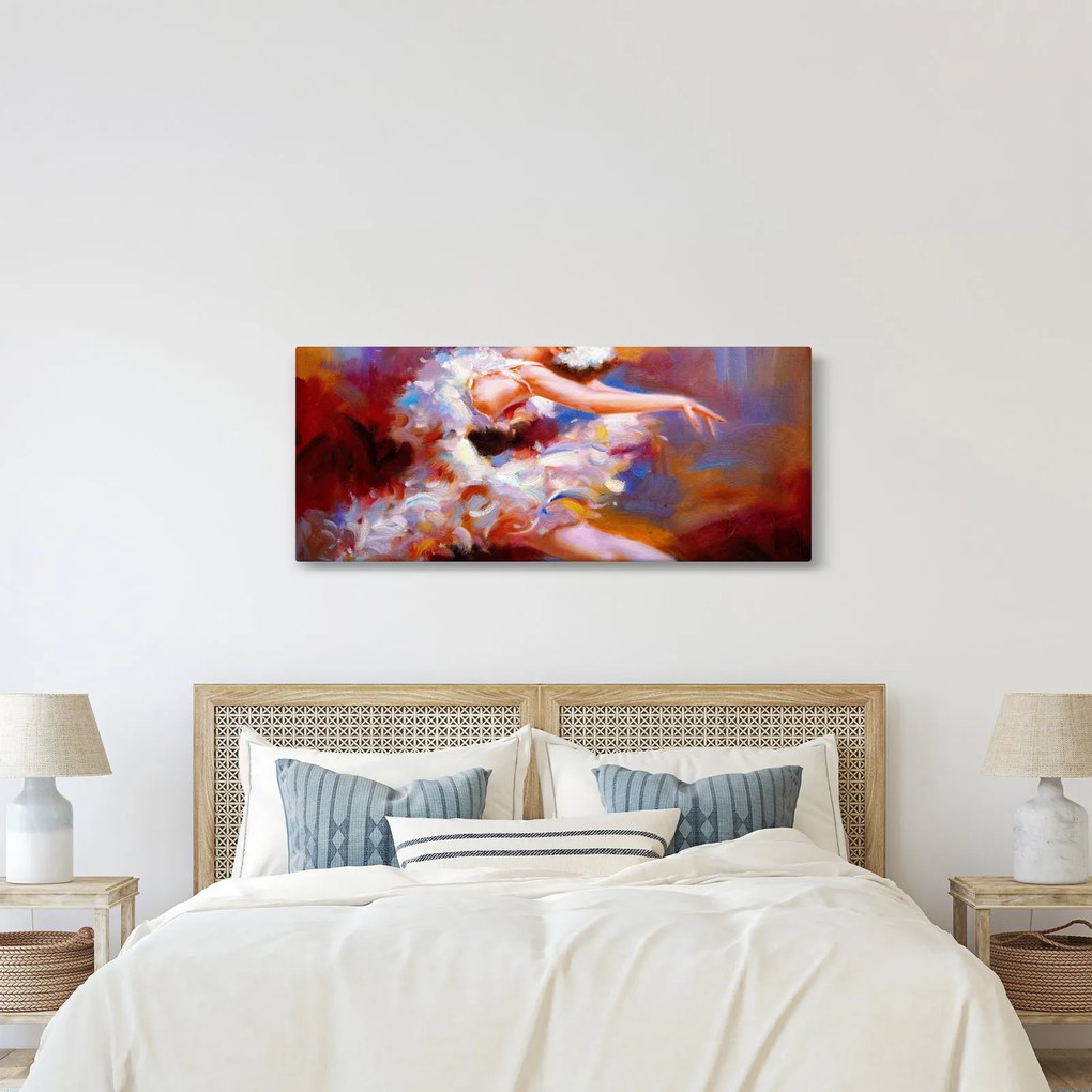 Tablou - Balerină,pictură (120x50 cm)