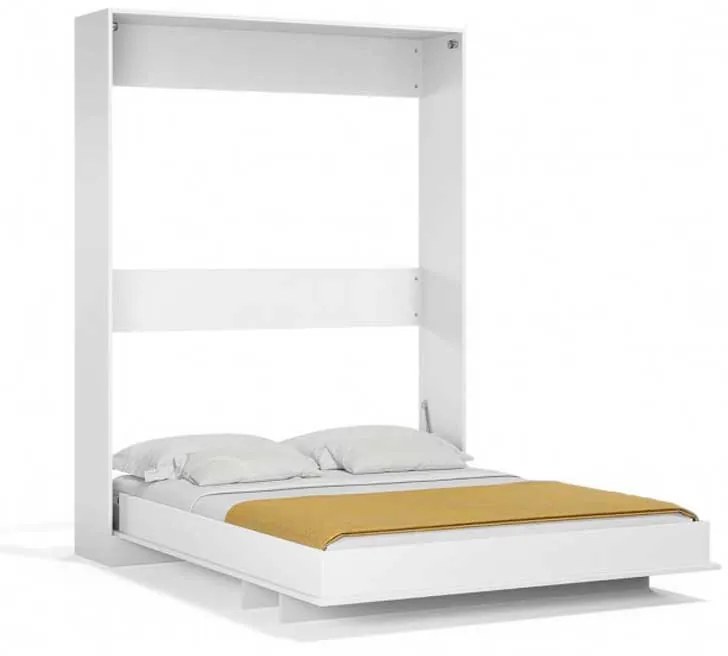 Pat rabatabil dublu fara somiera primer queen bed (150 x200) - alb mat