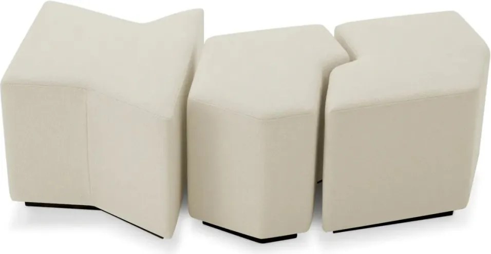 Set de 3 tabureti design LUX Filbert